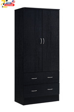 2 Door Armoire with 2 Drawers