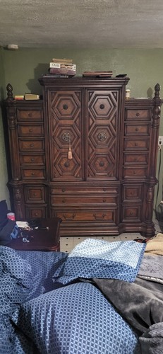 Armoire closet wardrobe wood - wardrobe,