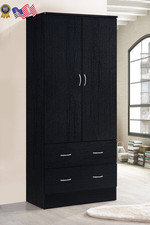 2 Door Armoire with 2 Drawers