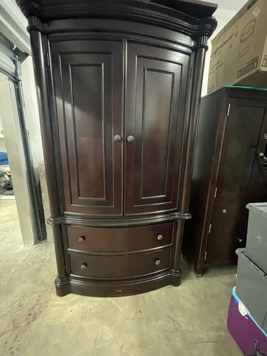 Armoire closet wardrobe wood - armoire,