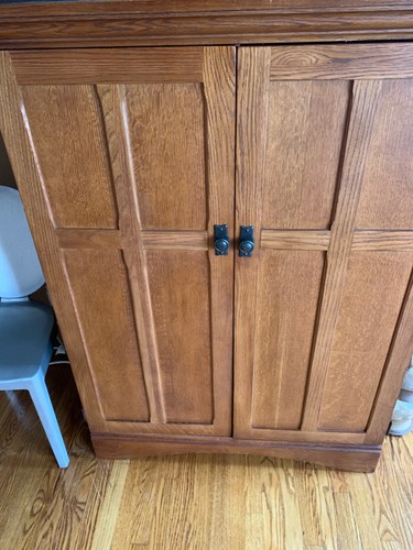 Armoire wardrobe closet wood - armoire,