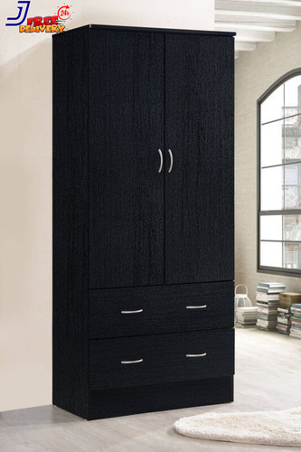 Door armoire with drawers - armoire,
