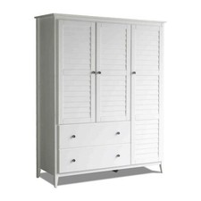 White Armoire Wardrobe Closet