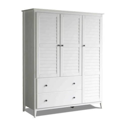 White armoire wardrobe - armoire,
