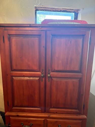 Wardrobe closet armoire with